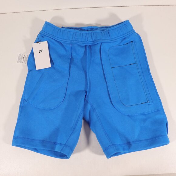 NWT Nike Tech Fleece Short - Boys Blue Size Medium - Picture 11 of 14